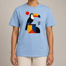 Toucan Tower Adult Unisex T-shirt - Modern Menagerie Range lead image