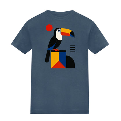 Toucan Tower Adult Unisex T-shirt - Modern Menagerie Range