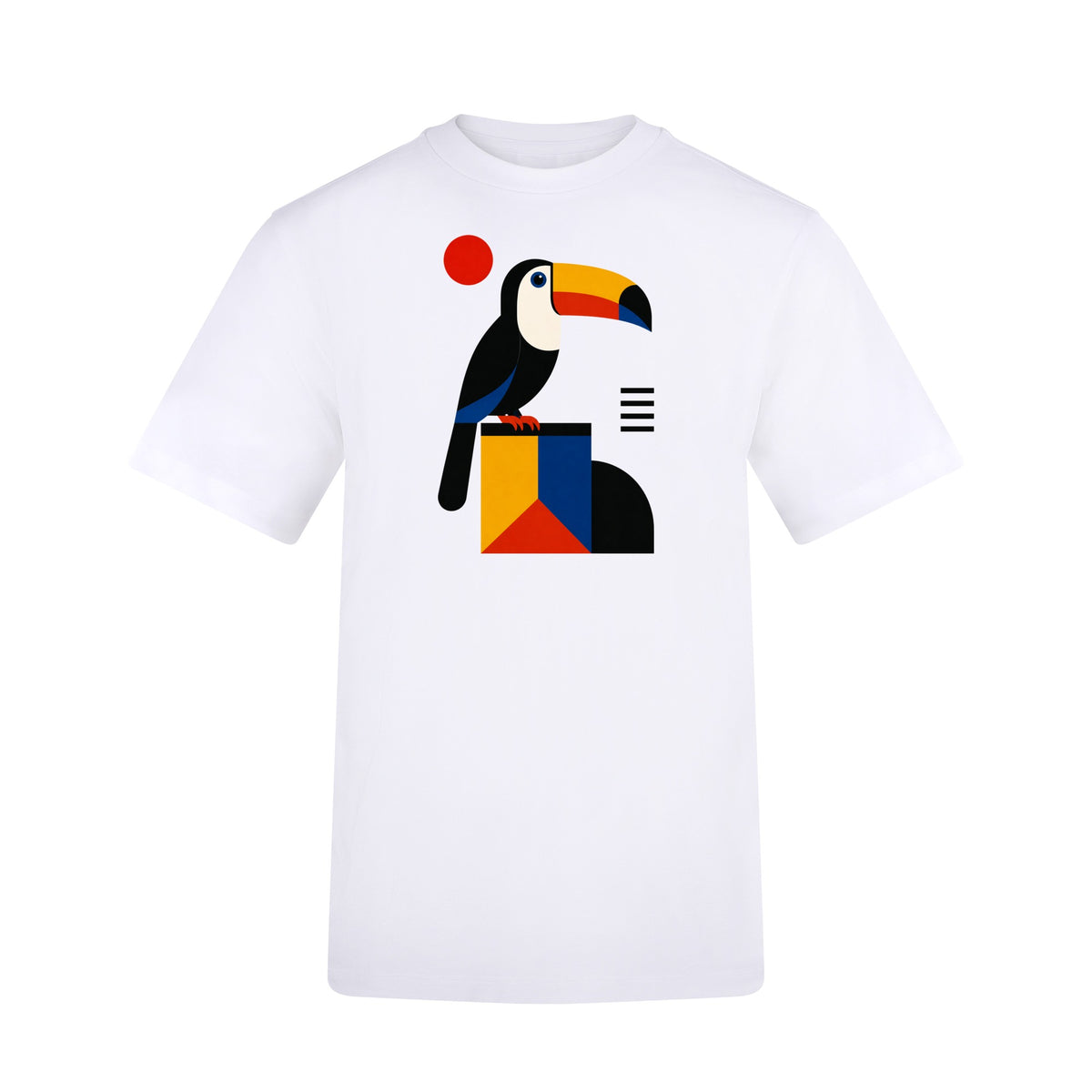 Toucan Tower Adult Unisex T-shirt - Modern Menagerie Range