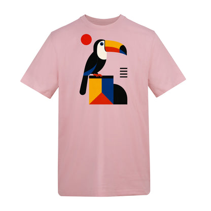 Toucan Tower Adult Unisex T-shirt - Modern Menagerie Range