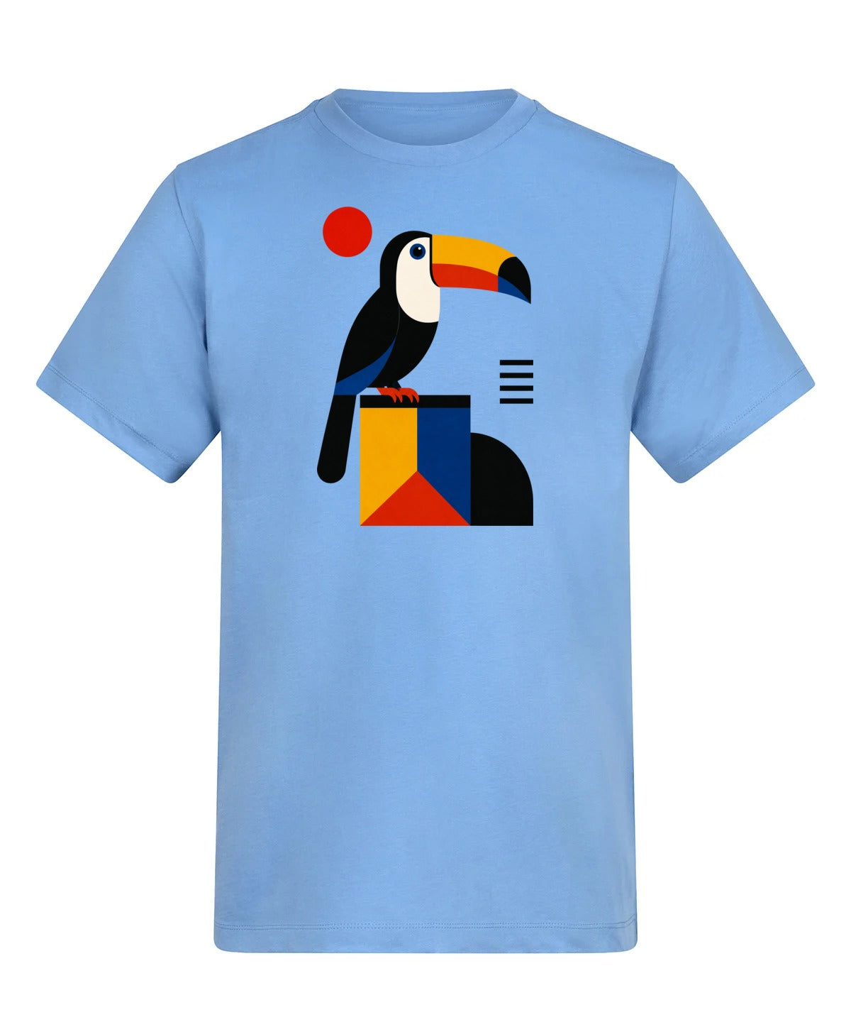 Toucan Tower Adult Unisex T-shirt - Modern Menagerie Range