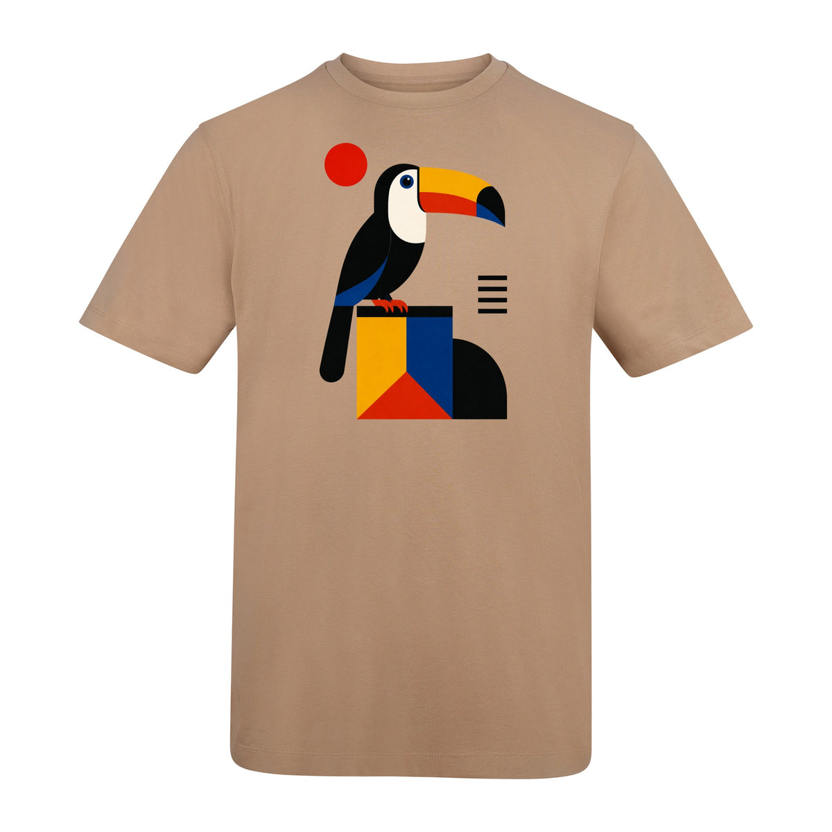 Toucan Tower Adult Unisex T-shirt - Modern Menagerie Range