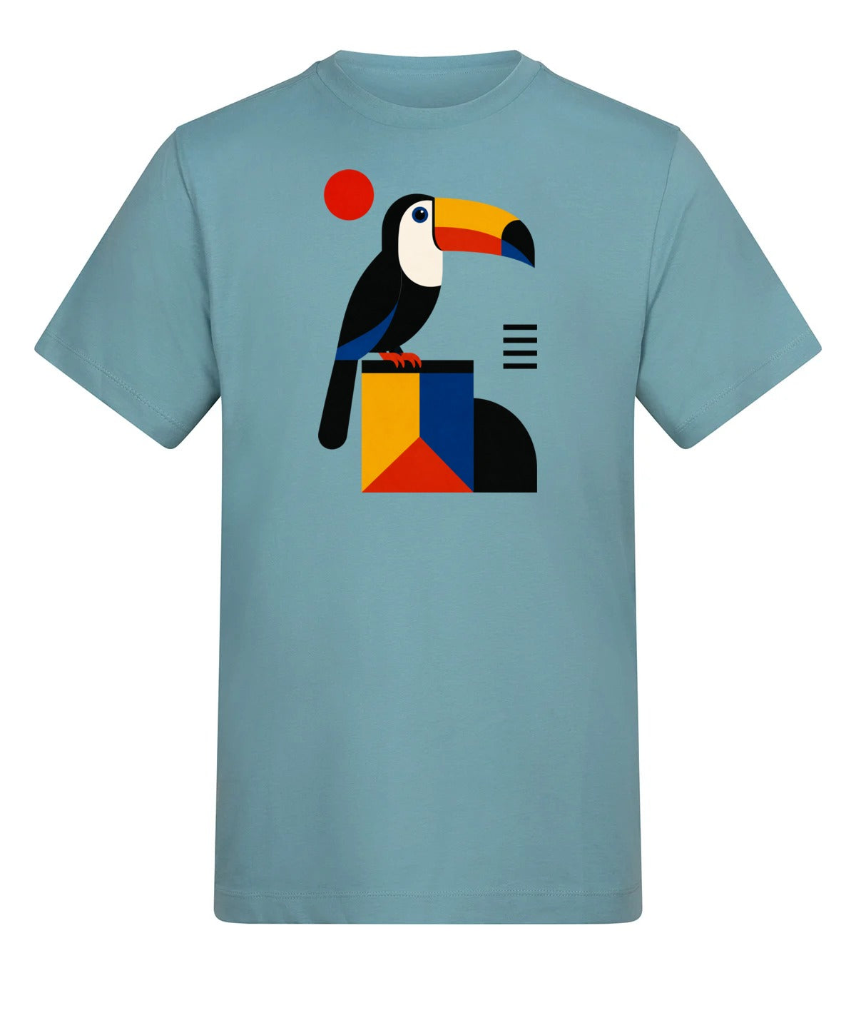 Toucan Tower Adult Unisex T-shirt - Modern Menagerie Range