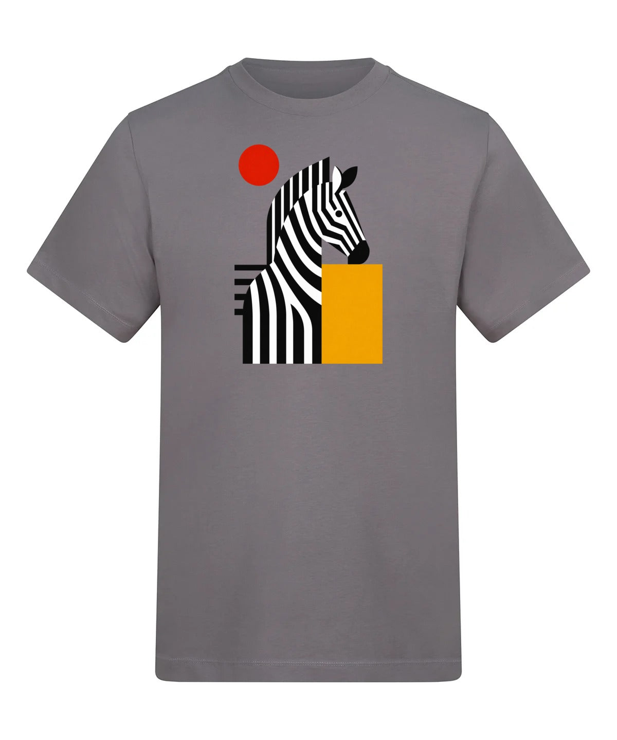 Zebra Rhythm Adult Unisex T-shirt - Modern Menagerie Range