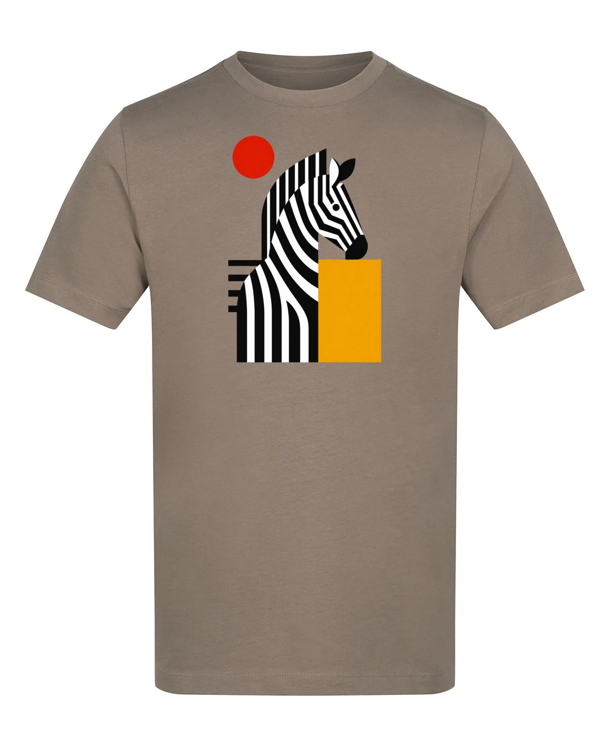 Zebra Rhythm Adult Unisex T-shirt - Modern Menagerie Range