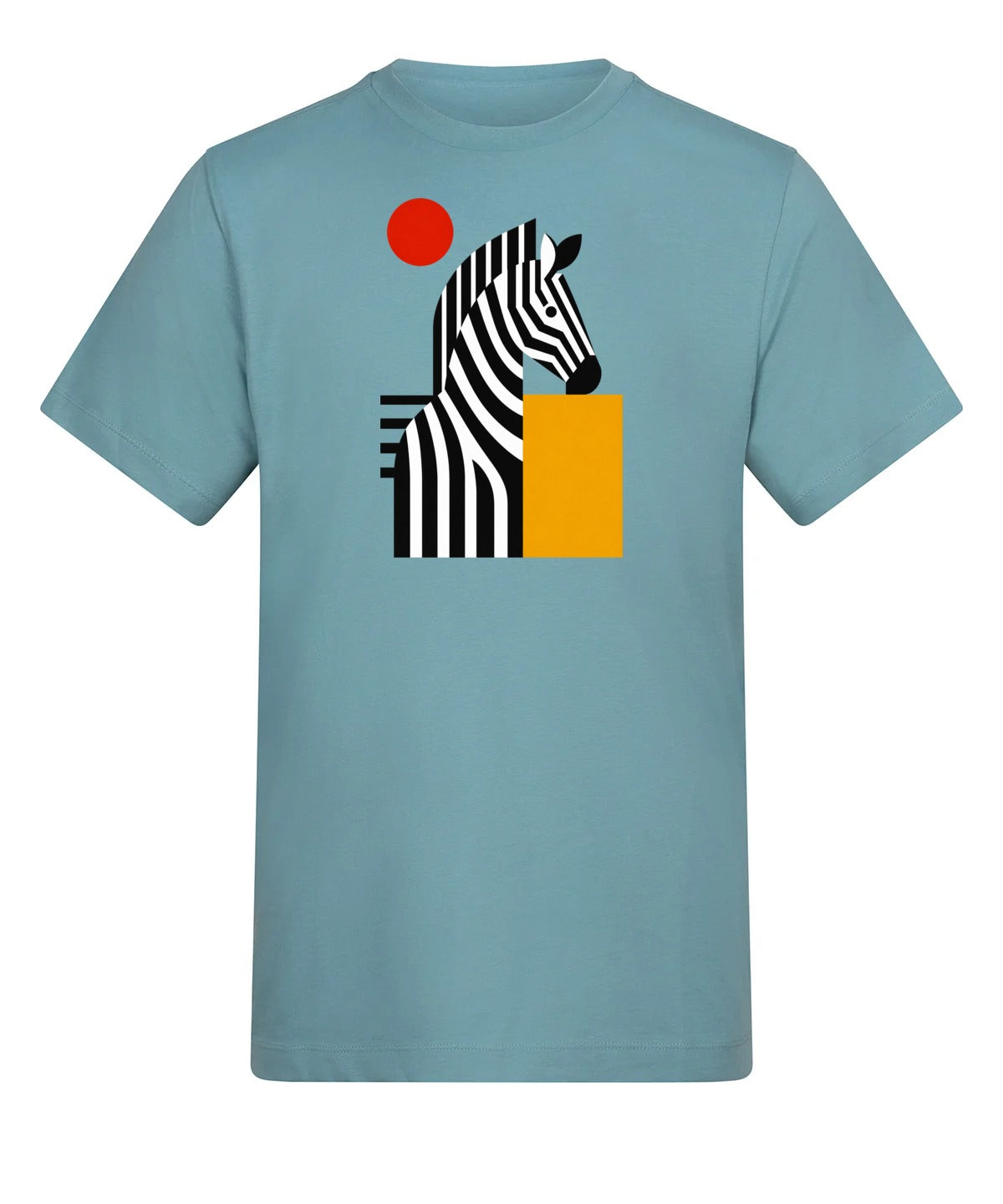 Zebra Rhythm Adult Unisex T-shirt - Modern Menagerie Range