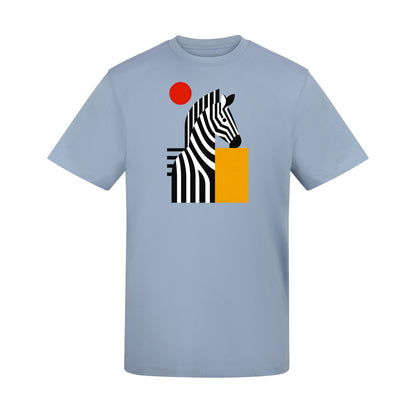 Zebra Rhythm Adult Unisex T-shirt - Modern Menagerie Range