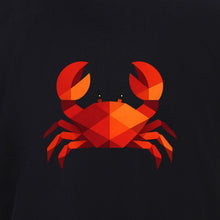 Crab in Crimson Adult Unisex T-shirt - Prism Kingdom Range gallery image 2
