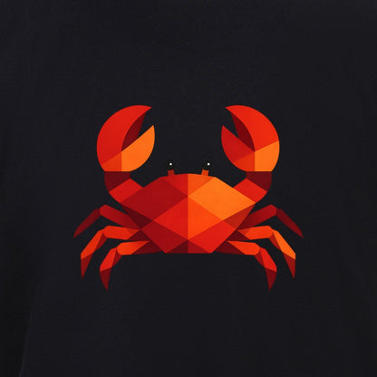 Crab in Crimson Adult Unisex T-shirt - Prism Kingdom Range gallery image 2