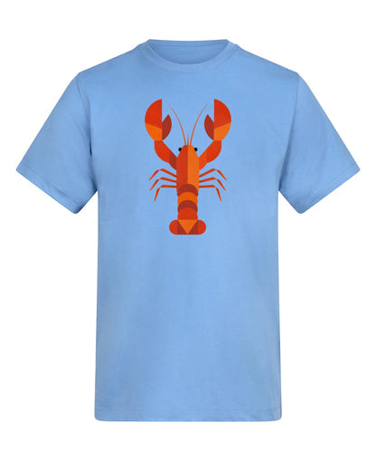 Scarlet Lobster Adult Unisex T-shirt - Prism Kingdom Range