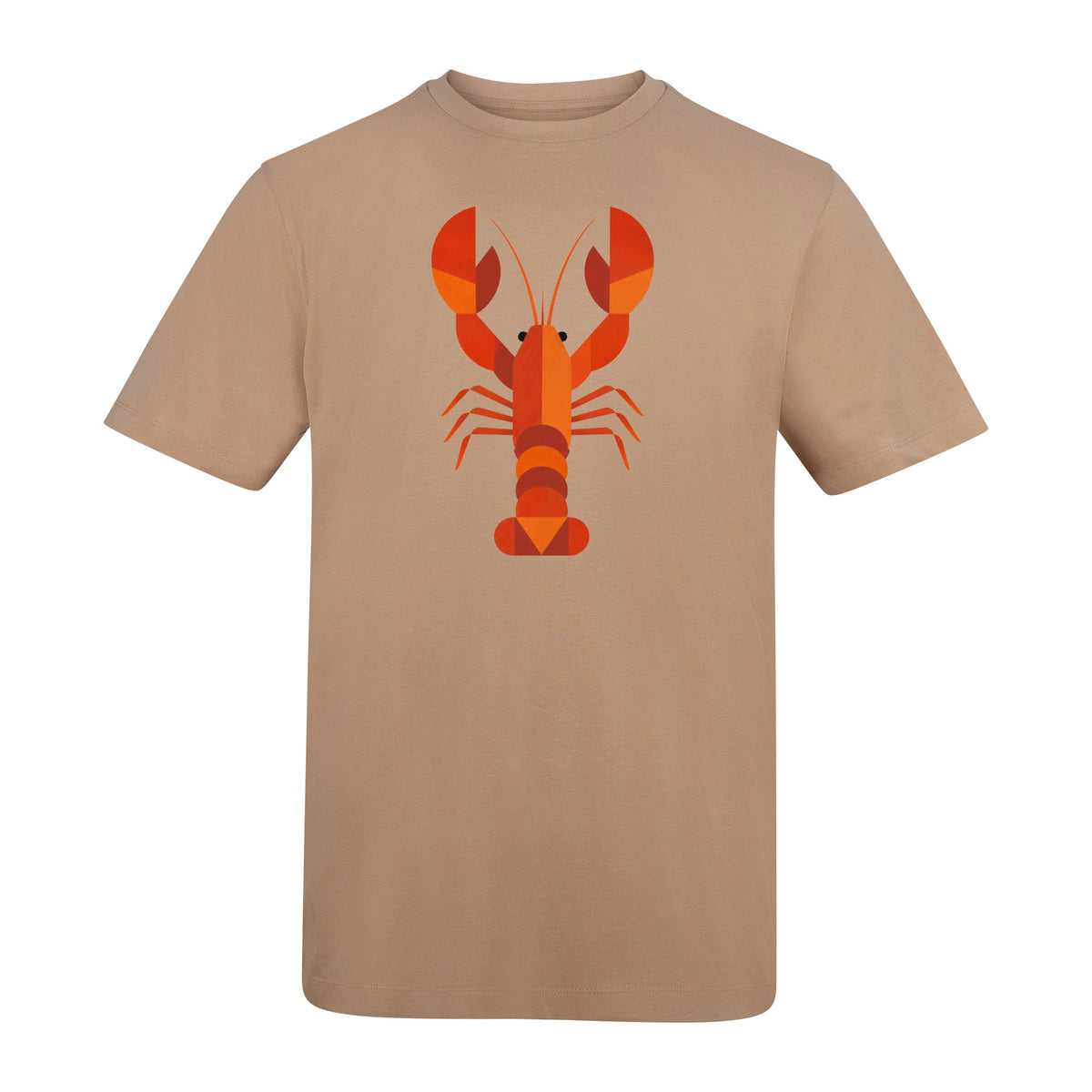 Scarlet Lobster Adult Unisex T-shirt - Prism Kingdom Range