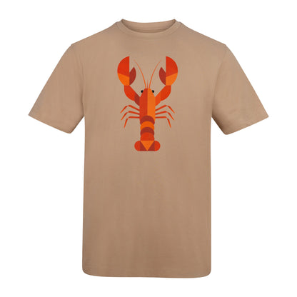 Scarlet Lobster Adult Unisex T-shirt - Prism Kingdom Range