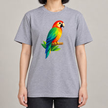 Radiant Macaw Adult Unisex T-shirt - Prism Kingdom Range lead image