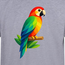 Radiant Macaw Adult Unisex T-shirt - Prism Kingdom Range gallery image 2