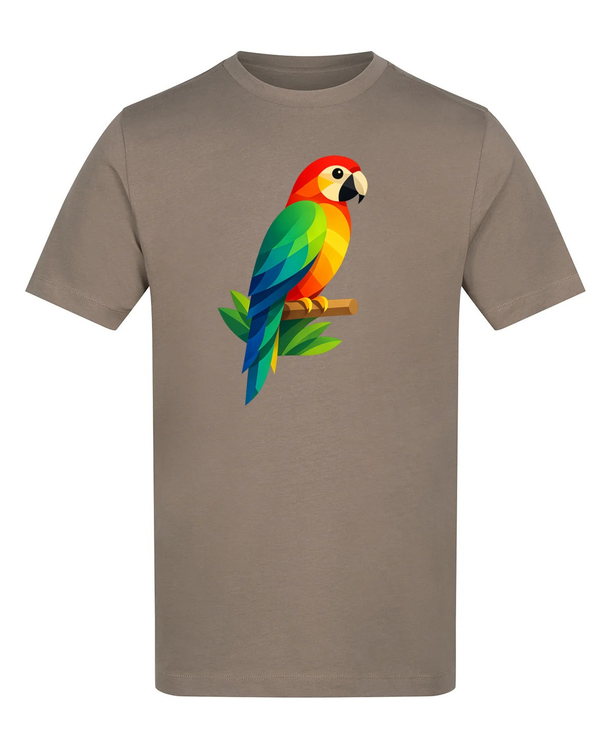 Radiant Macaw Adult Unisex T-shirt - Prism Kingdom Range