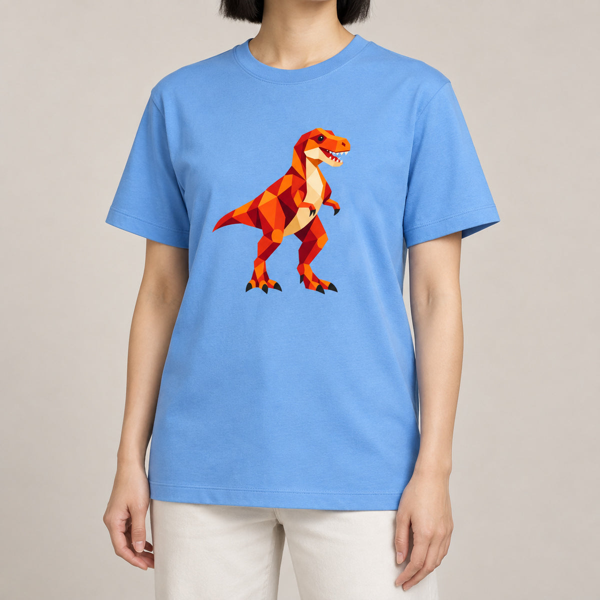 T-Rex Territory Adult Unisex T-shirt - Prism Kingdom Range lead image