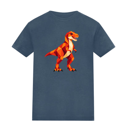 T-Rex Territory Adult Unisex T-shirt - Prism Kingdom Range Airforce Blue colour variant image