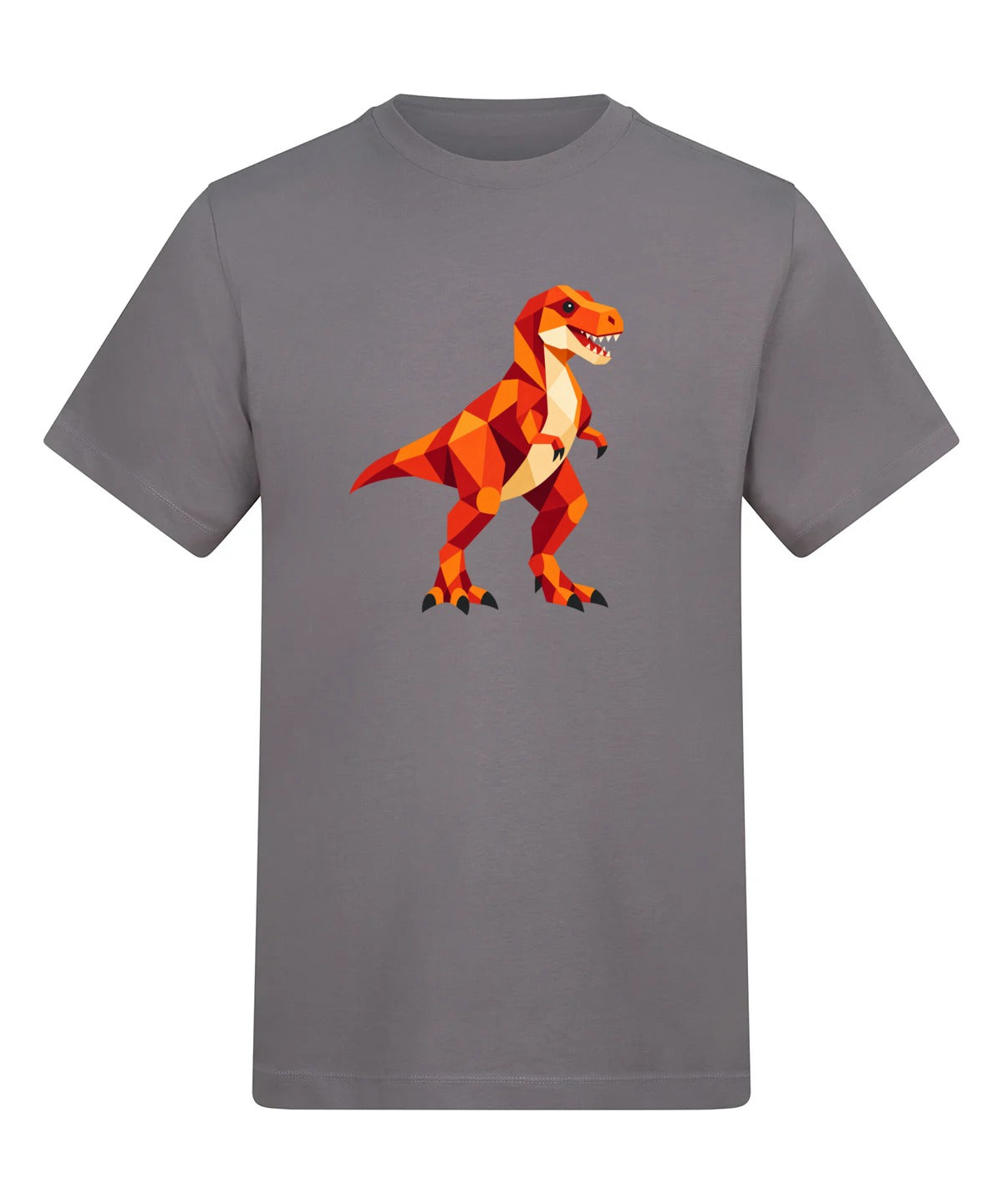 T-Rex Territory Adult Unisex T-shirt - Prism Kingdom Range Dusty Lilac colour variant image