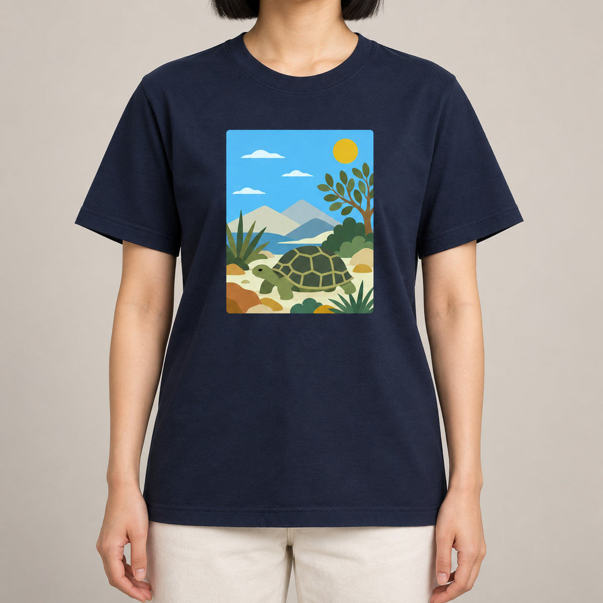 Tortoise Trail Adult Unisex T-shirt - Wild Horizons Range lead image