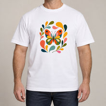 Wings in Bloom Adult Unisex T-shirt - Freeform Fauna Range lead image