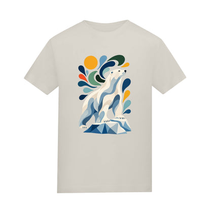 Arctic Resolve Adult Unisex T-shirt - Freeform Fauna Range