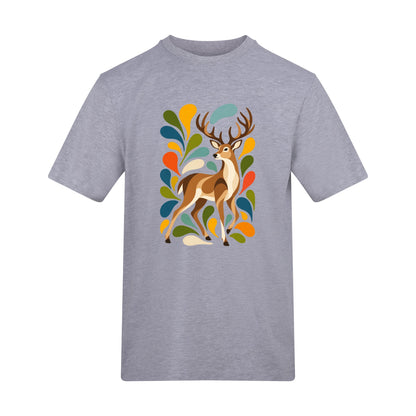 Woodland Majesty Adult Unisex T-shirt - Freeform Fauna Range