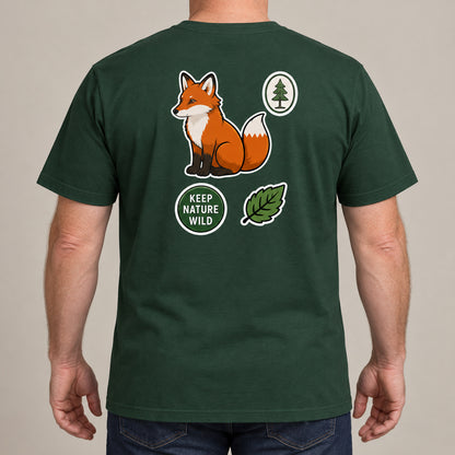 Keep Nature Wild Adult Unisex T-shirt - Badges of the Wild lead image