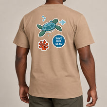 Save Our Seas Adult Unisex T-shirt - Badges of the Wild lead image