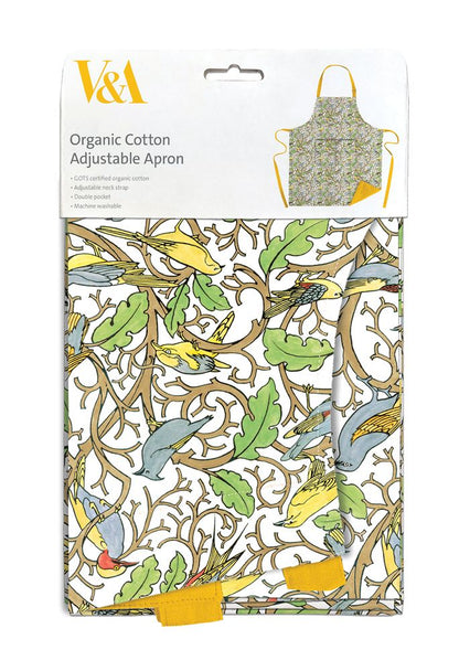 V&A Birds of Many Climes Apron by C.F.A. Voysey