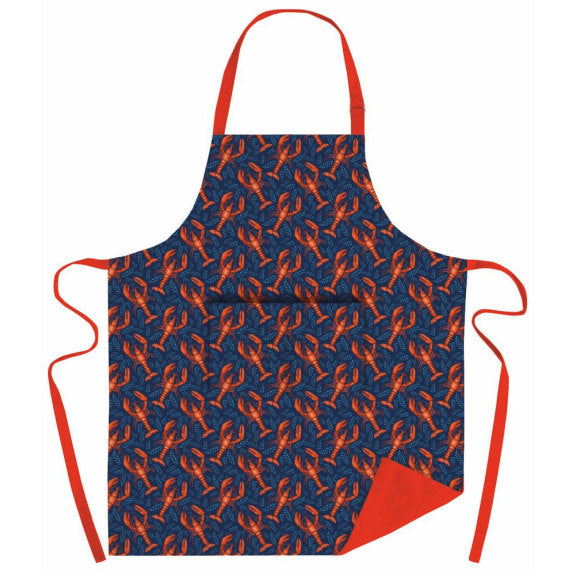 Lobsters Organic Cotton Apron by Catherine Rowe