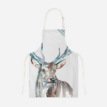 The Highlands Stag Organic Cotton Apron by Meg Hawkins