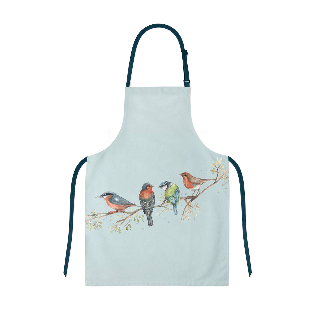 The Lookout British Birds Organic Cotton Apron by Meg Hawkins