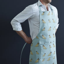 Pug Organic Canvas Apron from Sweet William Designs