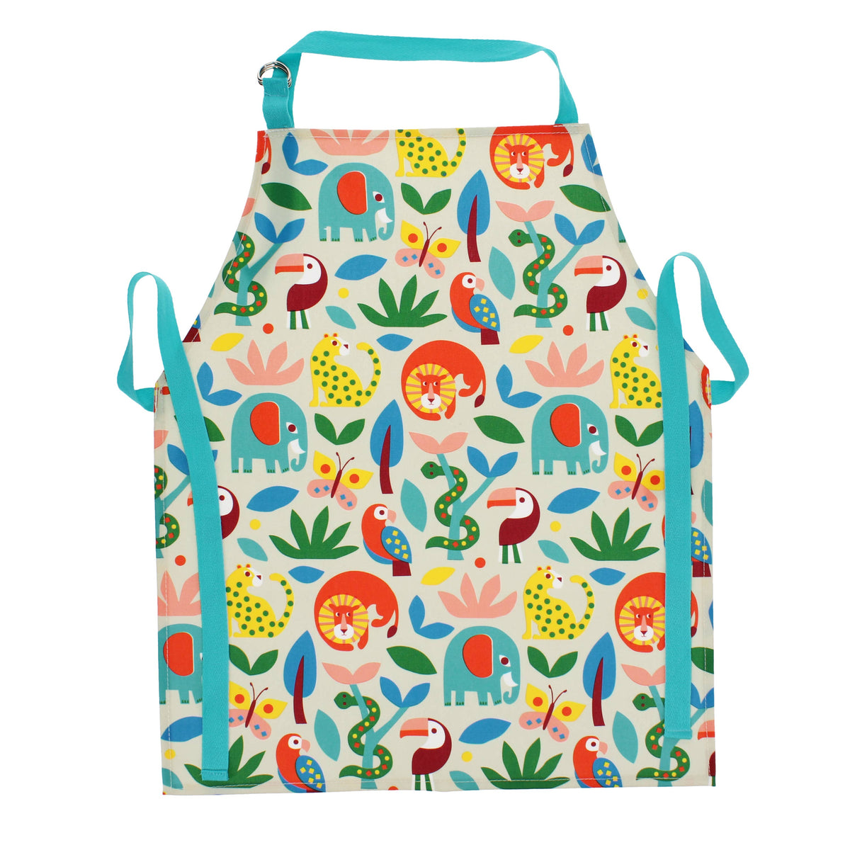 Wild Wonders Kids' Wipeable Cotton Apron from Rex London