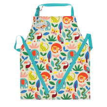 Wild Wonders Kids' Wipeable Cotton Apron from Rex London