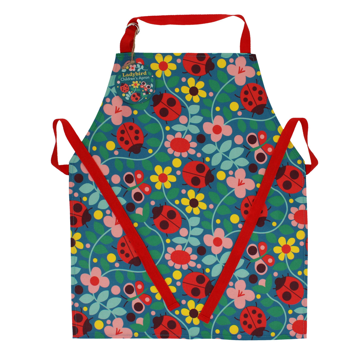 Ladybird Kids' Wipeable Cotton Apron from Rex London