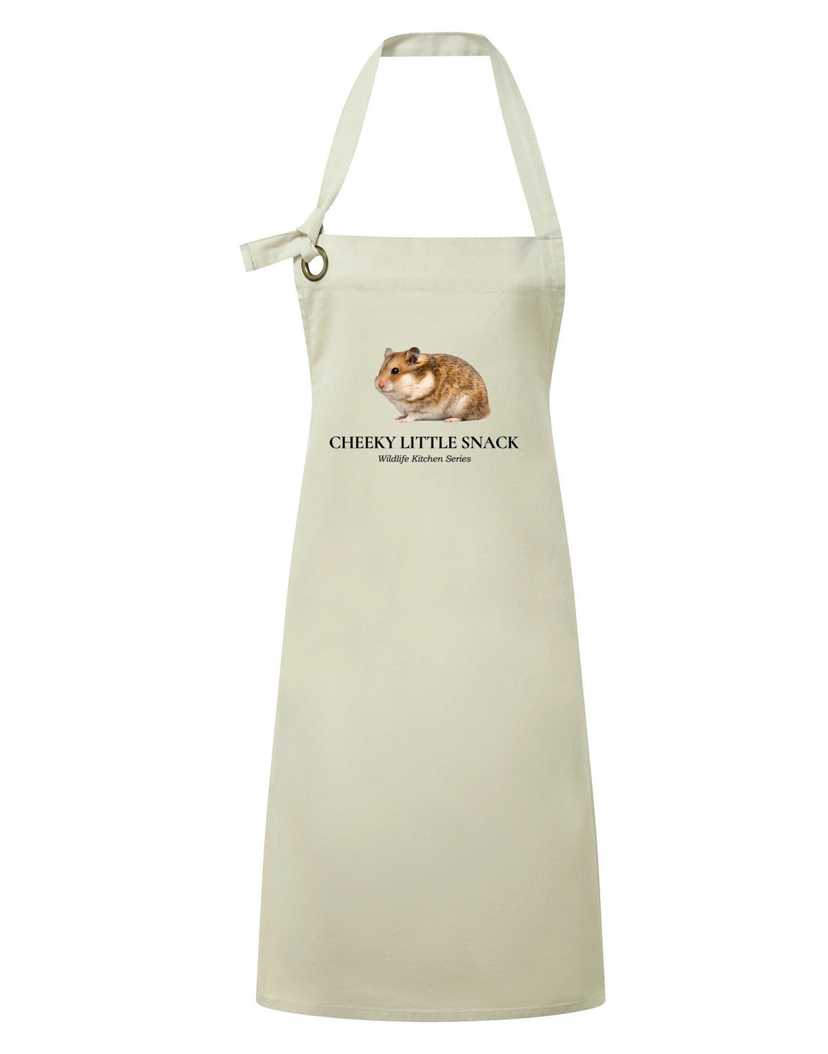Cheeky Little Snack Adult Apron - Wildlife Kitchen Series Vanilla colour variant image