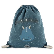 Mr Triceratops Kids' Drawstring Bag from Trixie