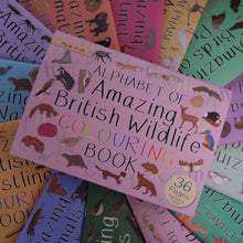 Alphabet of Amazing British Wildlife Colouring Book