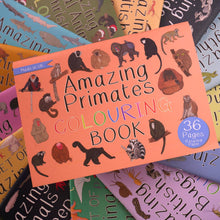 Amazing Primates Colouring Book