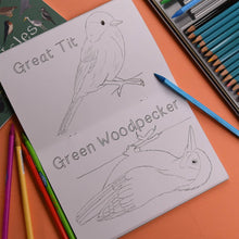 Amazing Birds of the British Isles Colouring Book