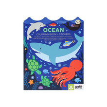 Ocean Colouring Book with Stickers from Petit Collage