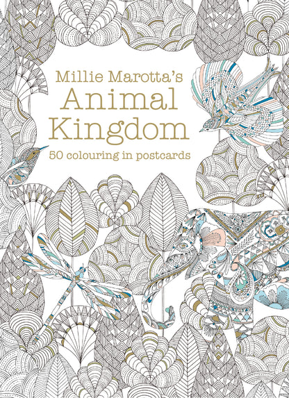 Millie Marotta's Animal Kingdom Box of 50 Postcards