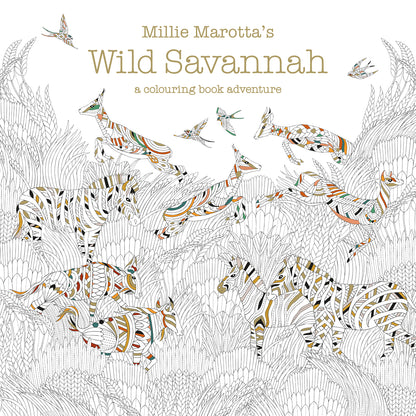 Millie Marotta's Wild Savannah Colouring Book