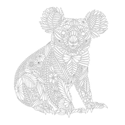 Millie Marotta's Beautiful Birds and Treetop Treasures Colouring Book