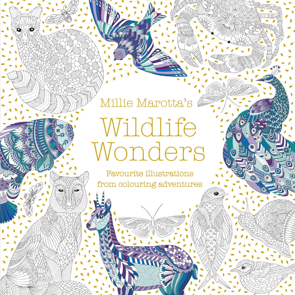 Millie Marotta's Wildlife Wonders Colouring Book