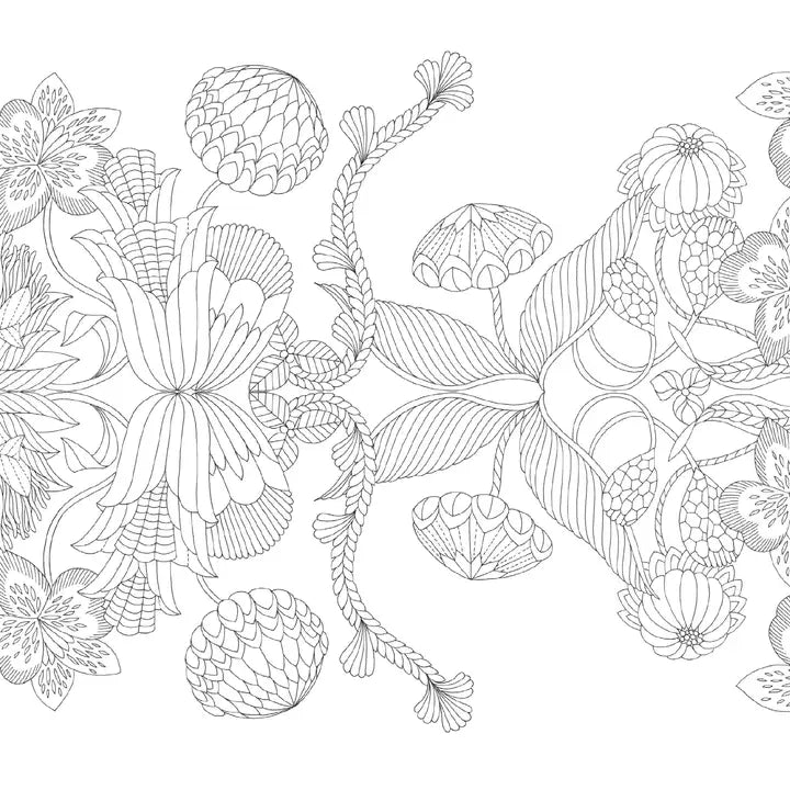 Millie Marotta's Tropical Wonderland Pocket Colouring Book