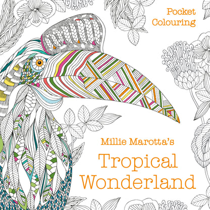 Millie Marotta's Tropical Wonderland Pocket Colouring Book
