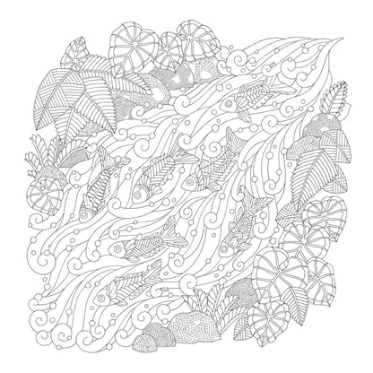 Millie Marotta's Island Escape Colouring Book