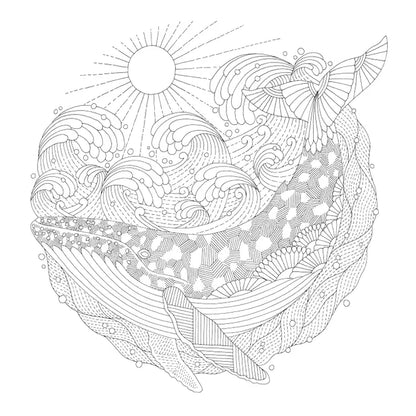 Millie Marotta's Secrets of the Sea Pocket Colouring Book